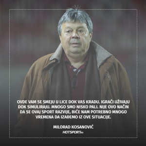 Milorad Kosanović o trenutnoj situaciji u srpskom fudbalu