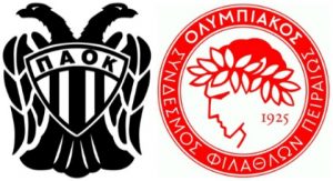 HAOS NA MEČU BRATSKIH KLUBOVA ZVEZDE I PARTIZANA: Navijači PAOK-a pogodili trenera Olimpijakosa, prevezen u bolnicu, susret otkazan! (FOTO) (VIDEO)
