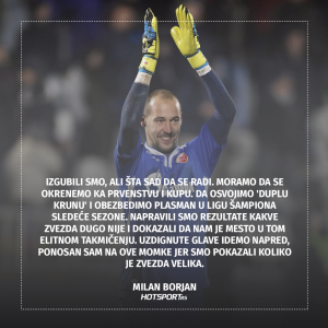 Milan Borjan nakon eliminacije od CSKA