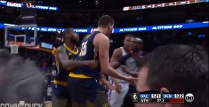 UMALO TUČA: Jokić hteo da se obračuna sa ‘prljavim’ Vestbrukom, za Amerikanca bolje što nije (VIDEO)