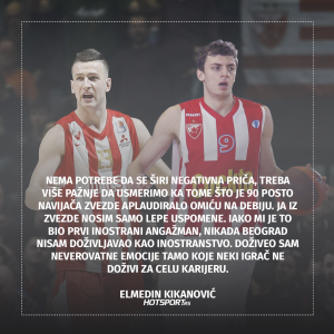 Elmedin Kikanović o Alenu Omiću u Zvezdi