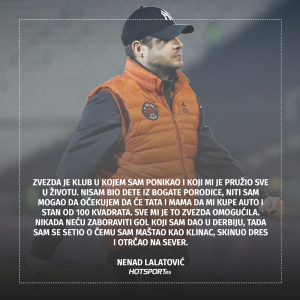Nenad Lalatović o Crvenoj zvezdi