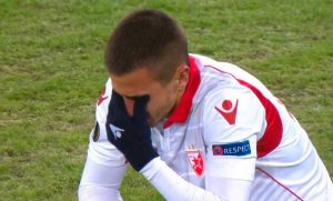 BOLNA ELIMINACIJA CRVENE ZVEZDE: Suze za kraj Zvezdine evropske bajke, saigrači jedva smirili uplakanog Pešića