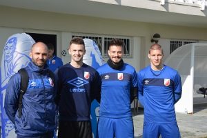 GOL U SIGURNIM RUKAMA: Sjajna atmosfera na treningu čuvara mreže Vojvodine u Beleku (VIDEO)