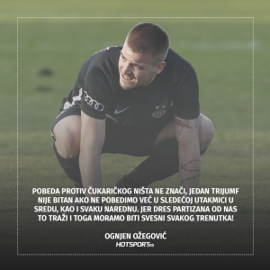 Ognjen Ožegović nakon pobede na Banovom brdu