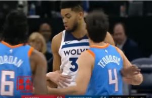 U KLINČU: Tauns udario Teodosića, Srbin uzvratio! (VIDEO)