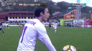 SVE SE ČUJE U IVANJICI: Kamera uhvatila zanimljivu reakciju Krnića tokom napada Partizana (VIDEO)