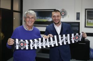 LEGENDA: Bora Milutinović posetio Partizan