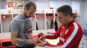 CRVENO-BELI USKRS: Pogledajte kako su u Zvezdi obeležili praznik (VIDEO)