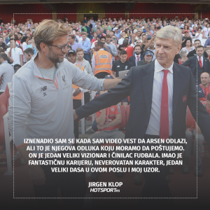 Jirgen Klop o Arsenu Vengeru