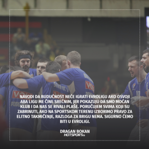 Predsednik Budućnosti o navodima da Podgoričani neće igrati Evroligu ako postanu šampioni Jadrana