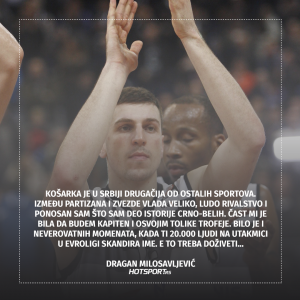 Dragan Milosavljević o Partizanu