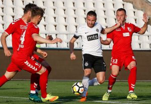 PARTIZAN LOMI NIŠLIJE: Ivanović servirao, Tošić pogodio za 3:1 (VIDEO)
