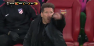 SIMEONE PROPUŠTA I FINALE? Otkriveno šta je rekao sudiji, pa je isključen i poslat na tribine – da li bi mu vi oprostili? (VIDEO)