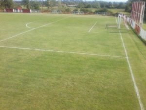 ŠOK U EVROPI: Preko celog stadiona u Srbiji nacrtan polni organ (FOTO)