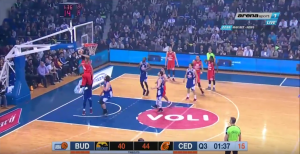 MONSTRUOZNO KUCANJE JEDNOM RUKOM: Edin Avdić je zagrmeo – ‘Potez sezone!!!’ (VIDEO)