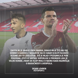 Dejan Lovren o Marku Grujiću