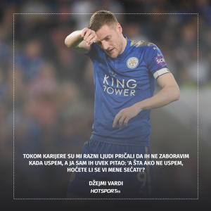 Džejmi Vardi o ljudima kroz karijeru