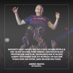 Oproštajni govor Andresa Inijeste