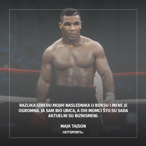 Majk Tajson o bivšim i sadašnjim bokserima