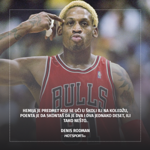 Denis Rodman objašnjava šta je to hemija