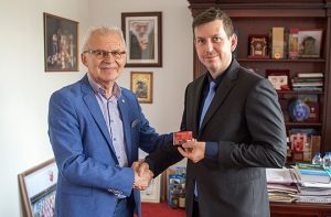 GOST IZ SLOVAČKE U POSETI CRVENO-BELIMA: Zvezda ima dosta navijača u Bratislavi, podržavamo Srbiju