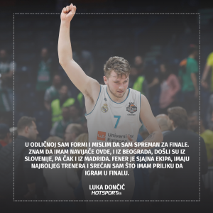 Luka Dončić posle polufinala Fajnal fora Evrolige