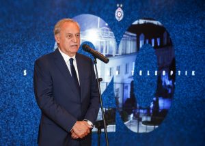 VUČELIĆ SA PROSLAVE: Ja imam zabranu od FSS i ne smem ništa da pričam, postoje disonantni tonovi – ali Partizan je jedinstven