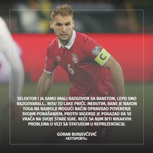 Goran Bunjevčević o Branislavu Ivanoviću