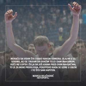 Novica Veličković na kraju sezone