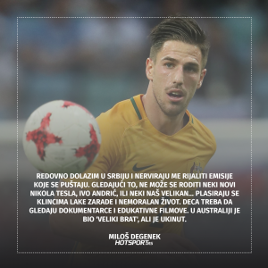 Miloš Degenek o rijaliti emisijama u Srbiji