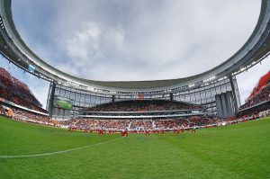 ZAVRŠENA NAJČUDINJA TRIBINA NA SVETU: Pojedinci će u Jekateninburgu imati bolji pogled na grad nego na teren (FOTO) (VIDEO)