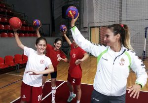 RUKOMET: Reprezentativke Srbije u poseti Radničkom