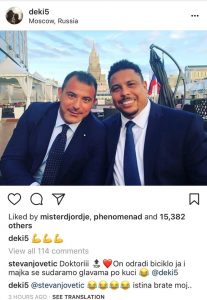 DEKI I RONALDO NA SLICI: Ali, pobedio je urnebesni komentar Jovetića (FOTO)