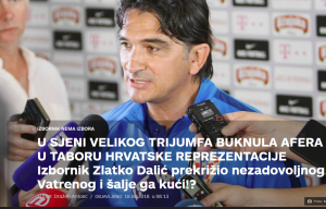 OBJAŠNJENJE: Selektor Hrvatske otkrio zbog čega je oterao Kalinića, a onda nije želeo da odgovara na pitanja!