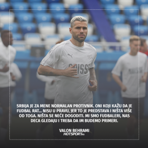 Behrami smiruje strasti pred utakmicu Srbija – Švajcarska