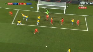 KOBNI KORNER U JEKU NALETA BRAZILA: Belgija autogolom Fernandinja do vođstva! (VIDEO)