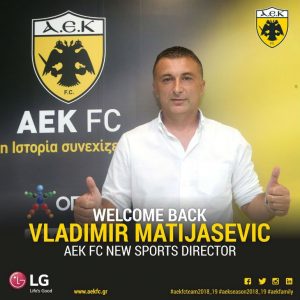 MATIJAŠEVIĆ PREDSTAVLJEN: Srećan sam, za AEK me vežu lepe uspomene