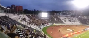 GROBARI PODBACILI: Slaba poseta na premijeri Partizana u Evropi (VIDEO)