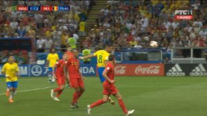 TRAČAK NADE ZA BRAZIL: Renato Augusto glavom matirao Kurtou (VIDEO)