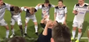 PODGORICA U ŠOKU: Titograd ispao od ‘amatera’, trener ‘pao’ na kolena od sreće (VIDEO)