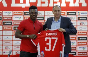 FOTO-UBOD: Rašid Sumaila se preko Tvitera zahvalio navijačima na podršci u Vranju