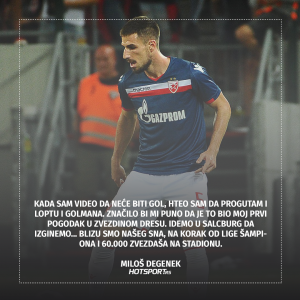 Miloš Degenek posle remija sa Salcburgom