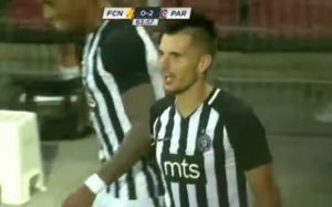 VAŽAN GOL, PA STARA BOLJKA: Zakarić na debiju doneo veliku prednost, a onda Partizan opet prima kiks gol (VIDEO)