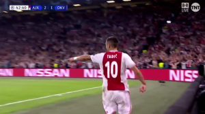 VODI AJAKS U LIGU ŠAMPIONA: Asistencija, pa gol Dušana Tadića! (VIDEO)