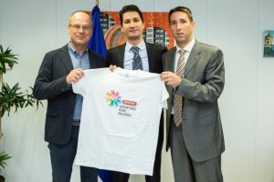 SPORTSKE IGRE MLADIH: Prijem u Briselu, deca spajaju region!