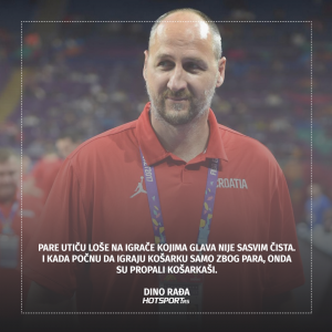 Dino Rađa o košarkašima i novcu