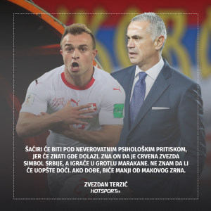 Zvezdan Terzić o Džerdanu Šaćiriju