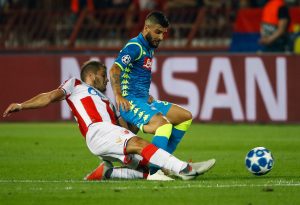 SERIJA A: Napoli se razgoropadio posle Crvene zvezde, dva pogotka Lorenca Insinjea