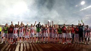 SLIKA ZA PAMĆENJE: Neverovatne scene na stadionu ‘Rajko Mitić’ posle utakmice sa Radnikom! (VIDEO) (FOTO)